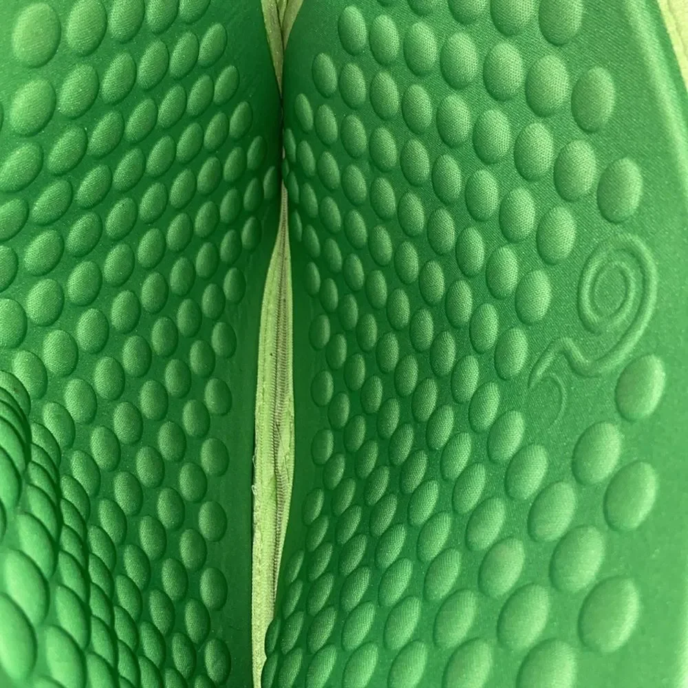 Stylish Black and Green Tablet Sleeve with Protective Padding
